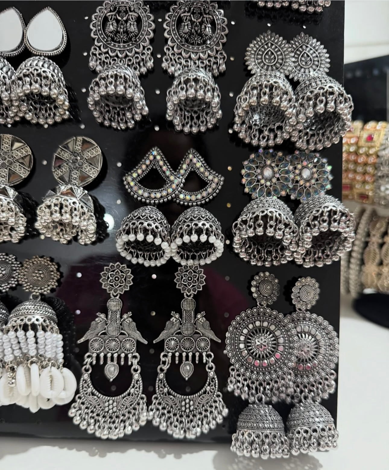 Set Of 20 Oxidized Earrings Gift Set๐ With Love Notes