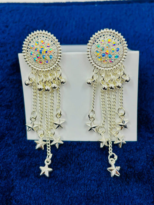 Single Royal dropstar Earrings