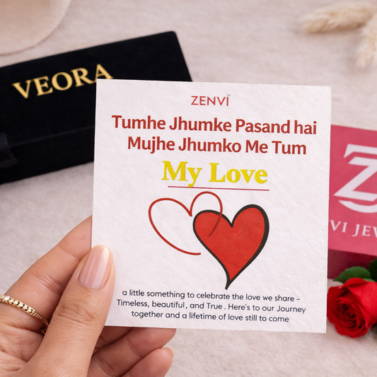 12 Pair Box With 12 Earrings (viral Oxidised Stud Box ) ￼