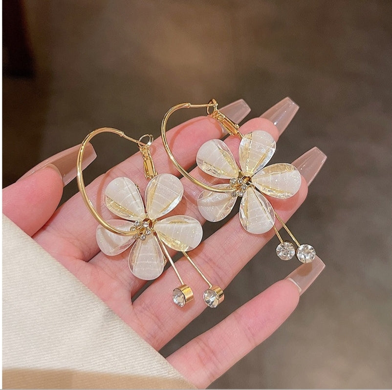 Set Of 5 Korean Style Earrings Set 😍